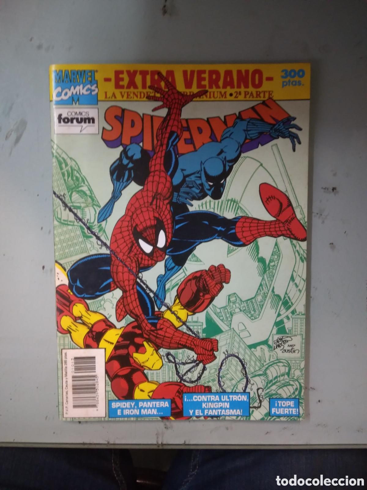 C&oacute;mics: Spiderman, Extra verano, Comics Forum,Grapa 1B - Foto 1