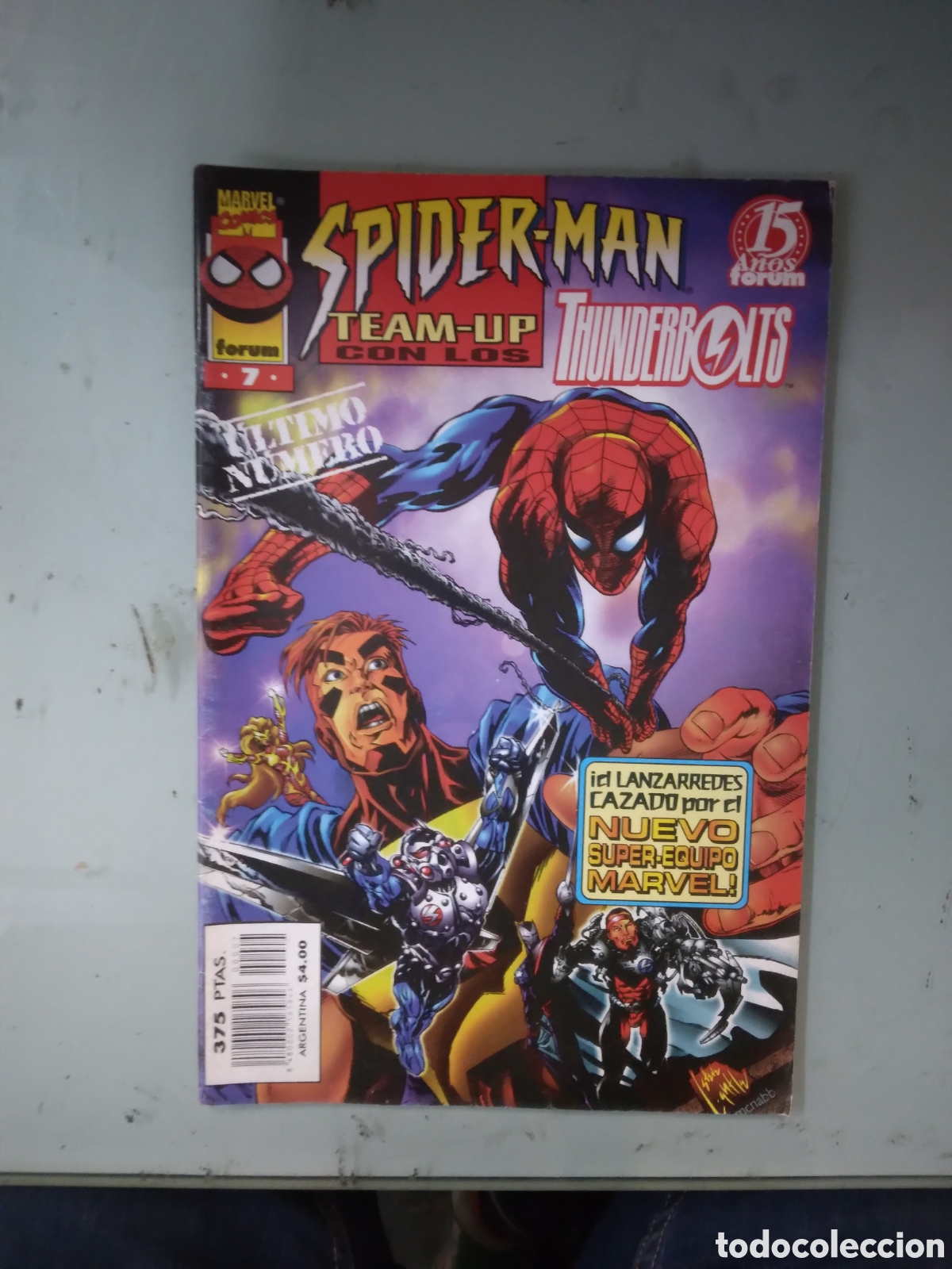 C&oacute;mics: Marvel Comics, Spiderman tambi&eacute;n up con los Thunderbolts,Grapa 1B - Foto 1