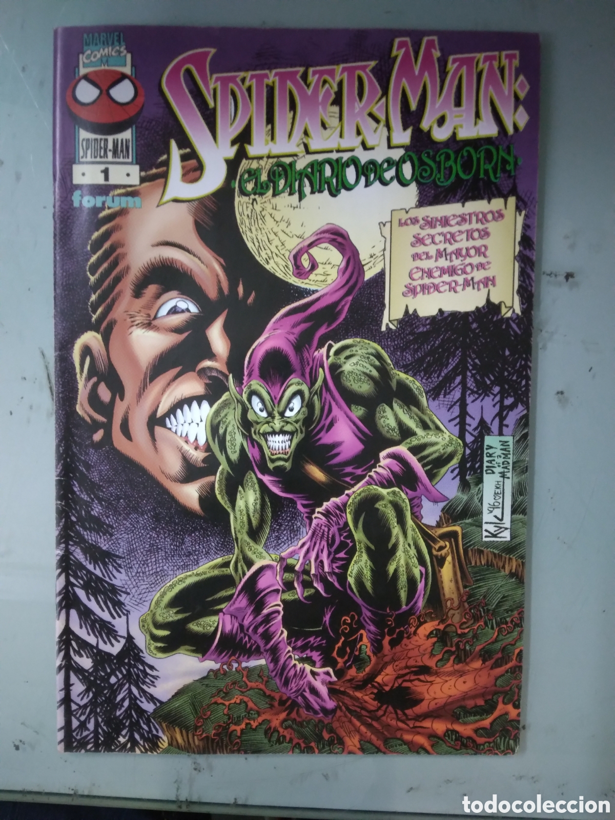 C&oacute;mics: Marvel Comics, Spiderman El diario de Osborn, Grapa 1B - Foto 1