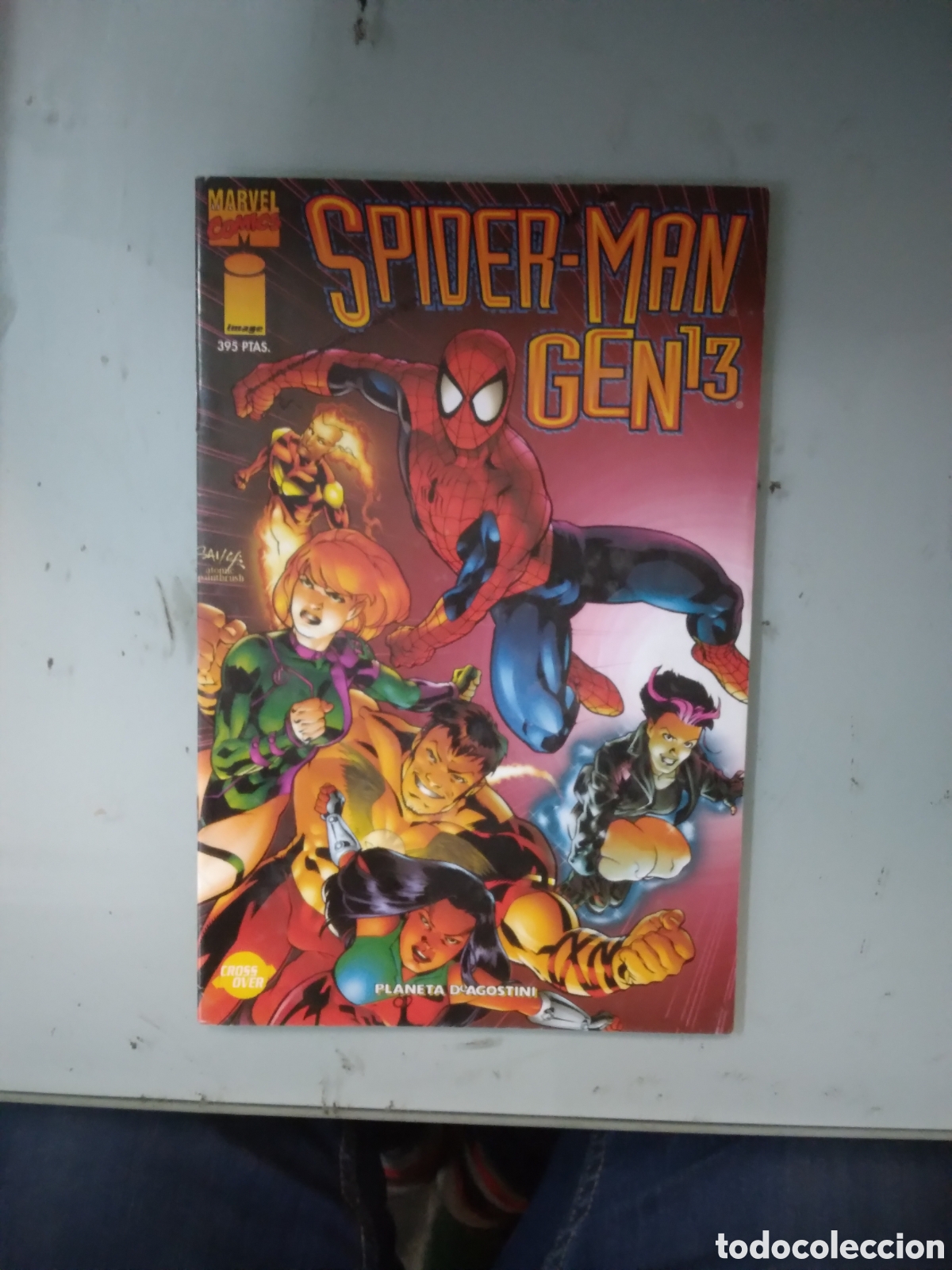 C&oacute;mics: Marvel.comics, Image, Spiderman Gen 13,Agostini, Grapa 1B