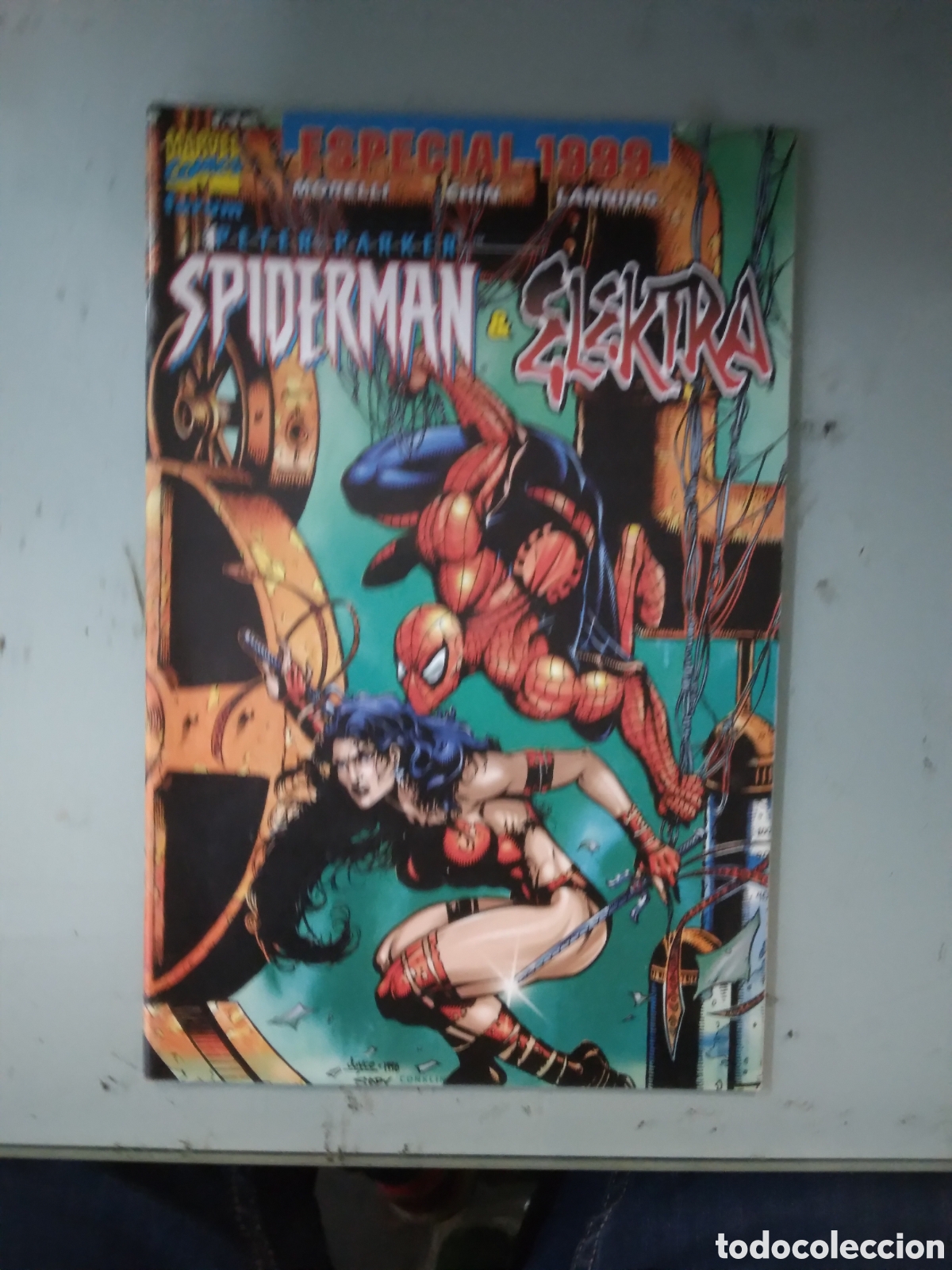 C&oacute;mics: Marvel Comics Spiderman Elektra, ,Especial 1999,Grapa 1B - Foto 1