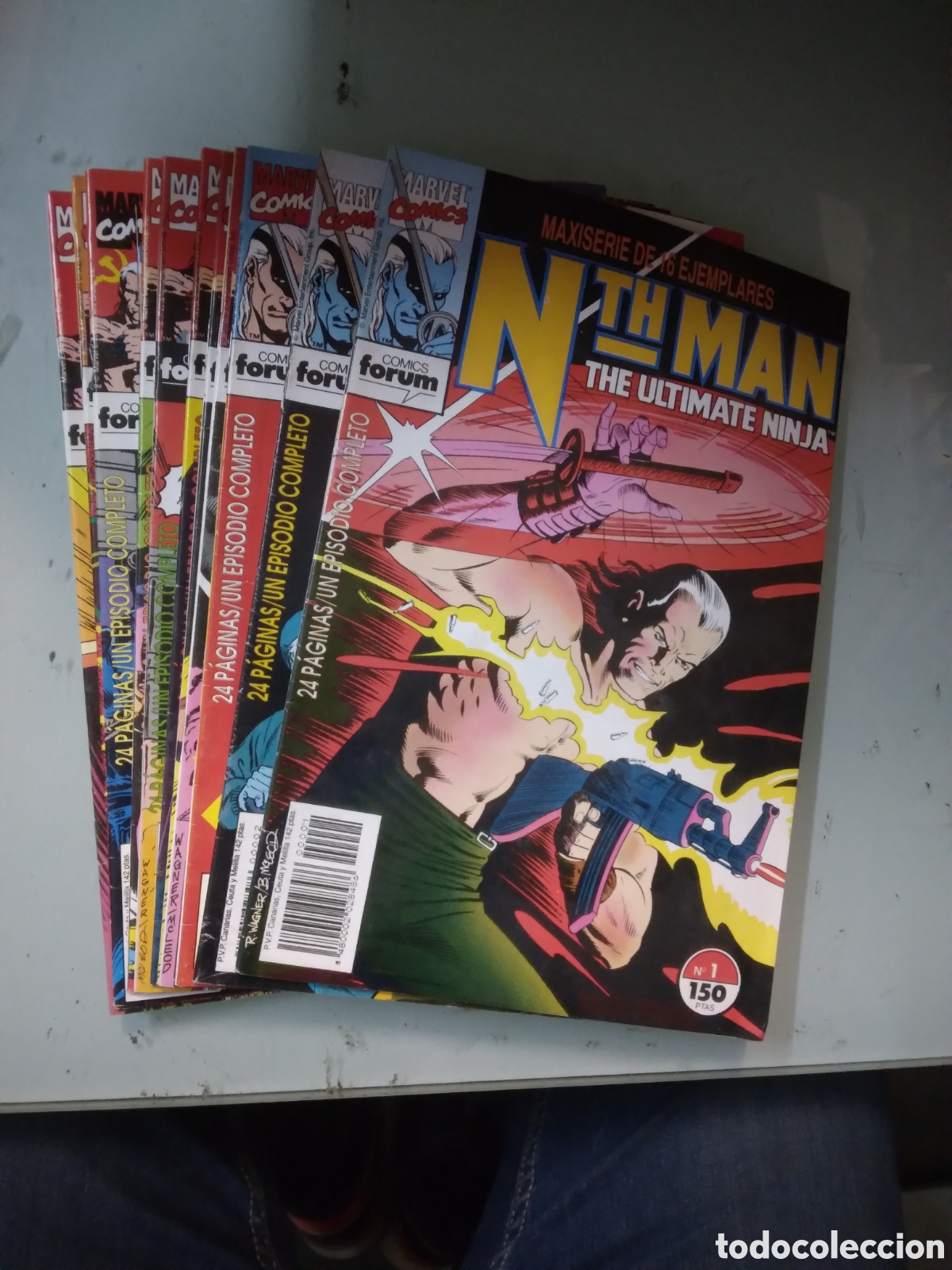 C&oacute;mics: Marvel Comics,Nth Man the ultimate ninja, 1 al 15, Grapa 1C - Foto 1