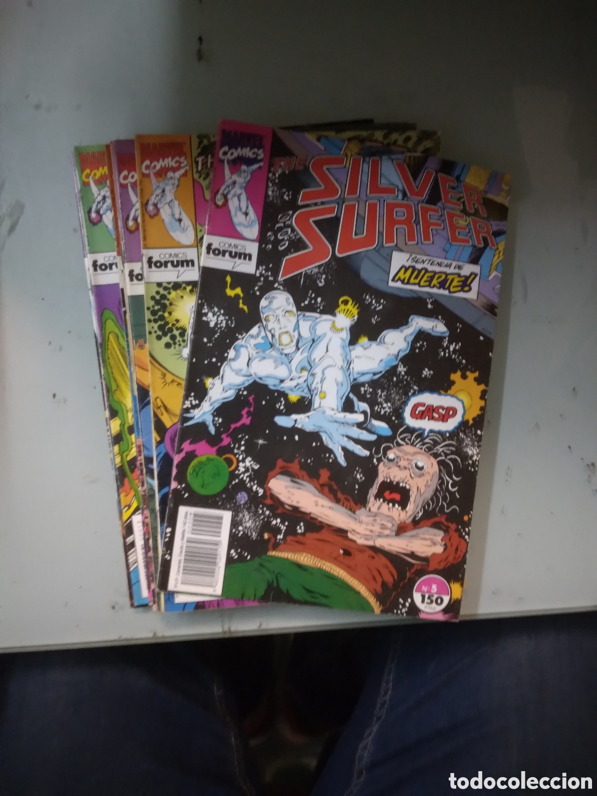 C&oacute;mics: Marvel Comics, Silver Surfer, 15&euro;/unid,Grapa 1C - Foto 1