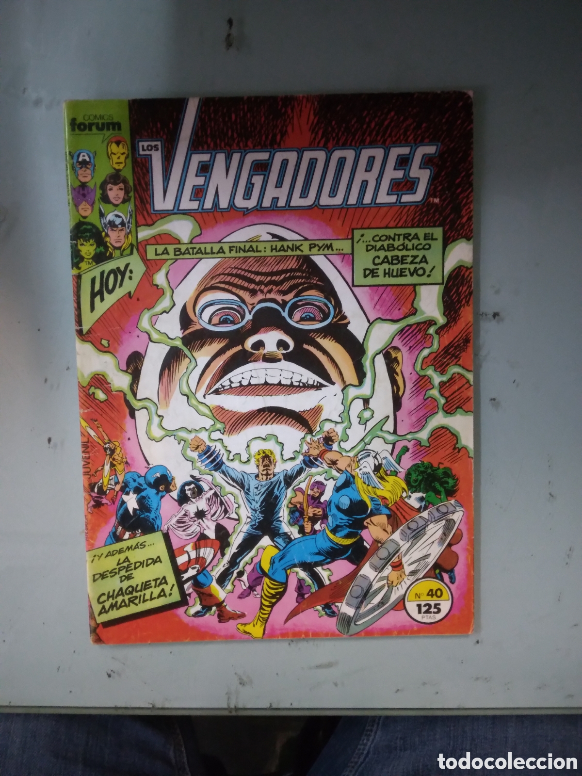 C&oacute;mics: Comics Forum,Los vengadores, 40, Grapa 1C - Foto 1