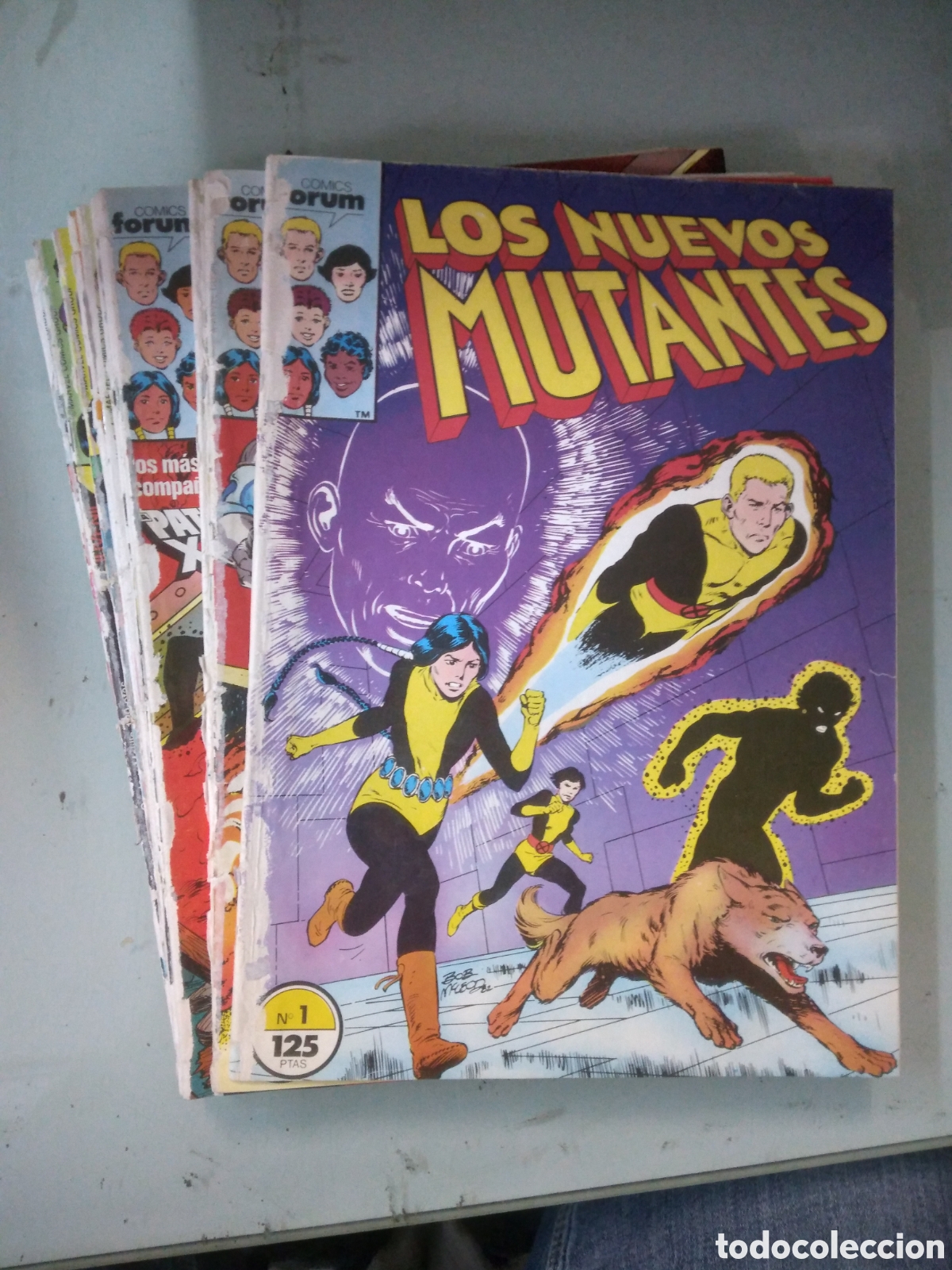 C&oacute;mics: Comics Forum, Los nuevos mutantes, 1 al 15, Grapa 1C - Foto 1