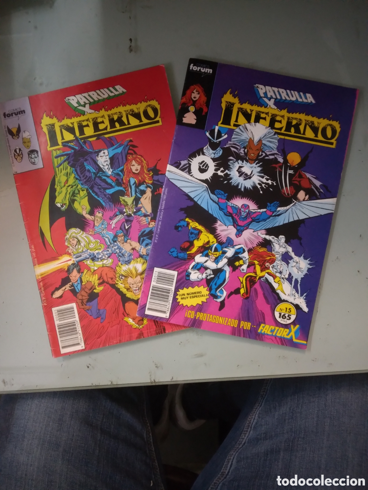 C&oacute;mics: Comics Forum, Patrulla X Infierno, 5 Y 15, Grapa 1D - Foto 1
