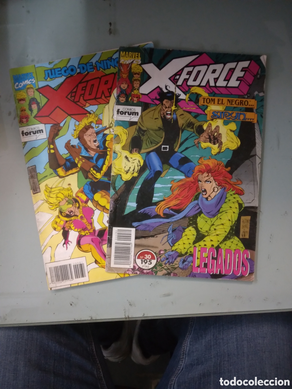 C&oacute;mics: Marvel Comics,Comics Forum,X Force, 30 y31, Grapa 1D - Foto 1