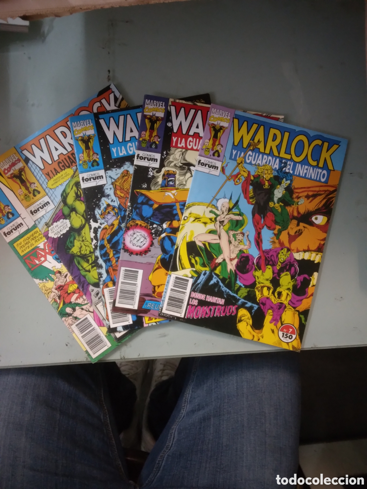 C&oacute;mics: Marvel Comics, Warlock, y la guardia del infinito, 7.8.9.13.17, Grapa 1D - Foto 1