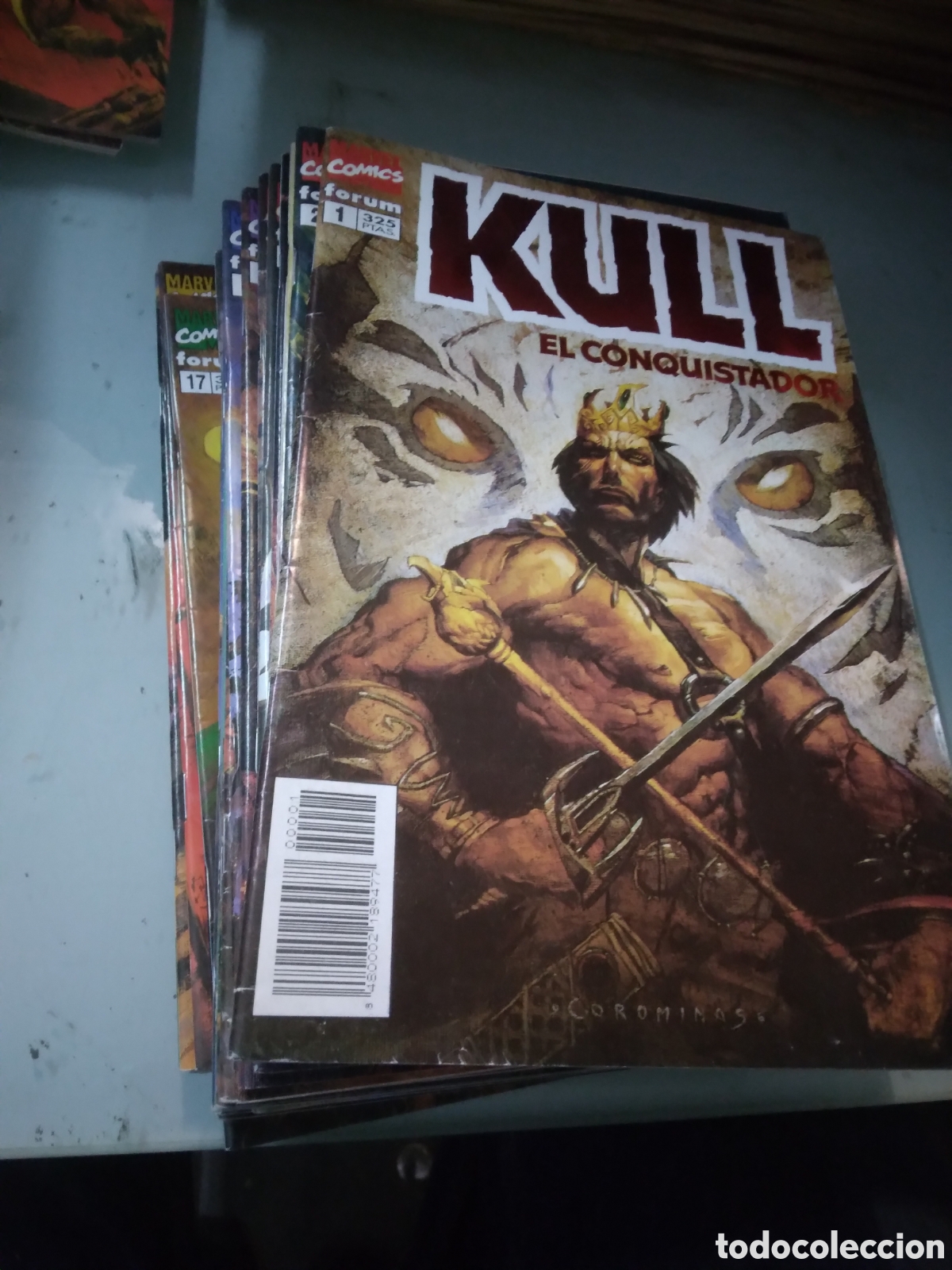C&oacute;mics: Marvel Comics, Kull el conquistador,1 al 21, Grapa 1D - Foto 1