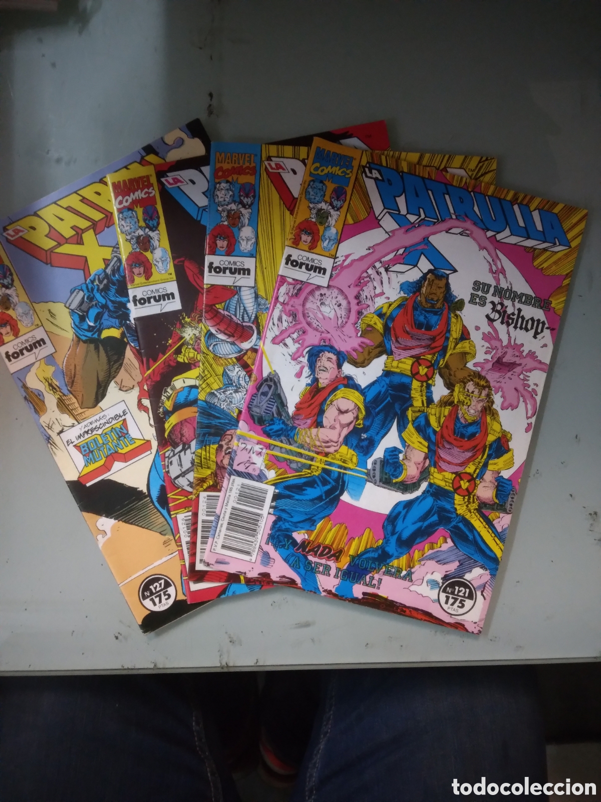 C&oacute;mics: Marvel Comics, Patrulla X, 121,124,126,127,Grapa 1D - Foto 1