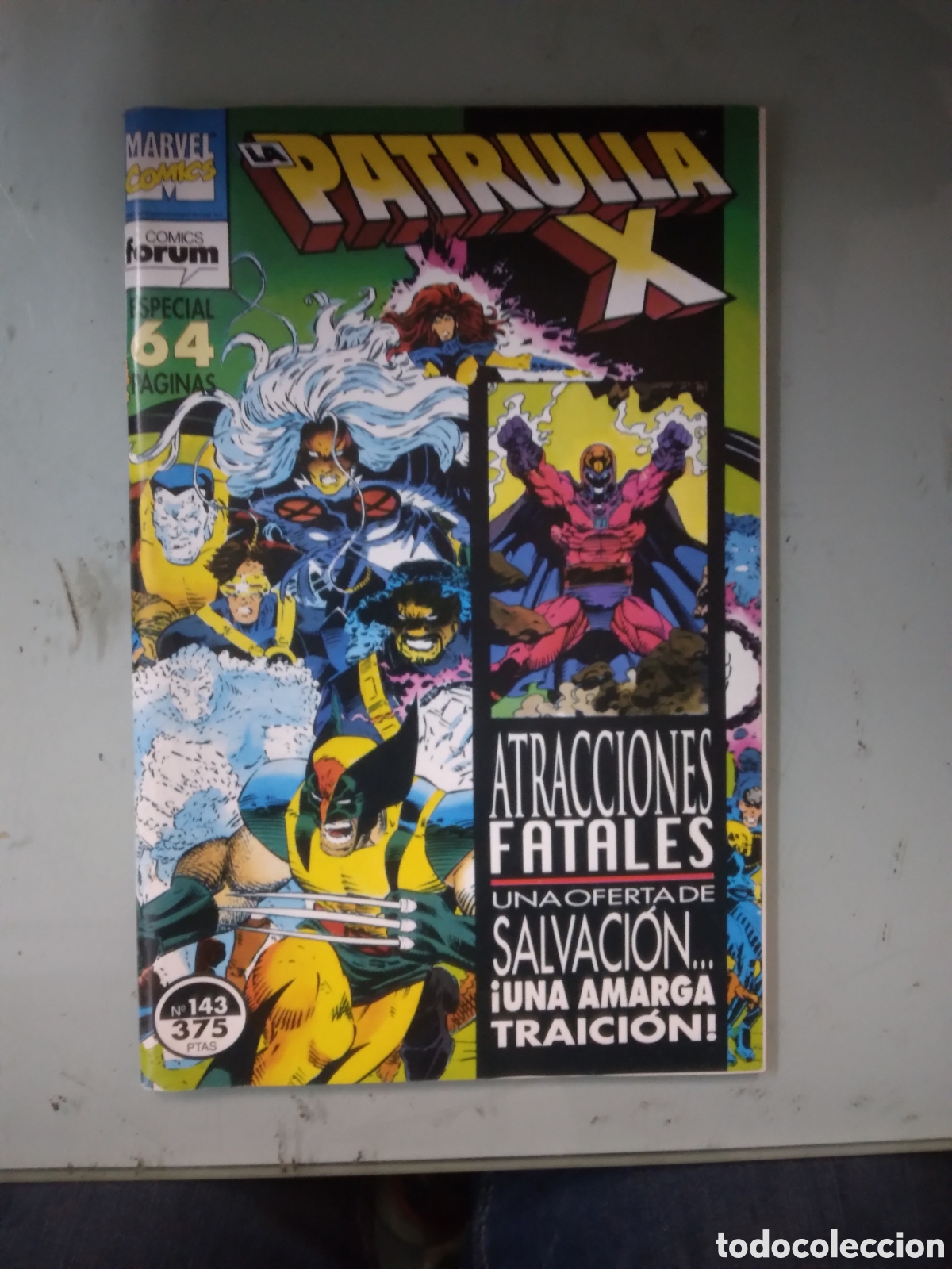 C&oacute;mics: Marvel Comics Comics Forum, 143, Patrulla X,Grapa 1D - Foto 1
