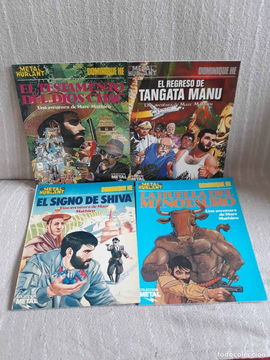 Fumetti: LAS AVENTURAS DE MARC MATHIEU - 4 &Aacute;LBUMES - DOMINIQUE HE