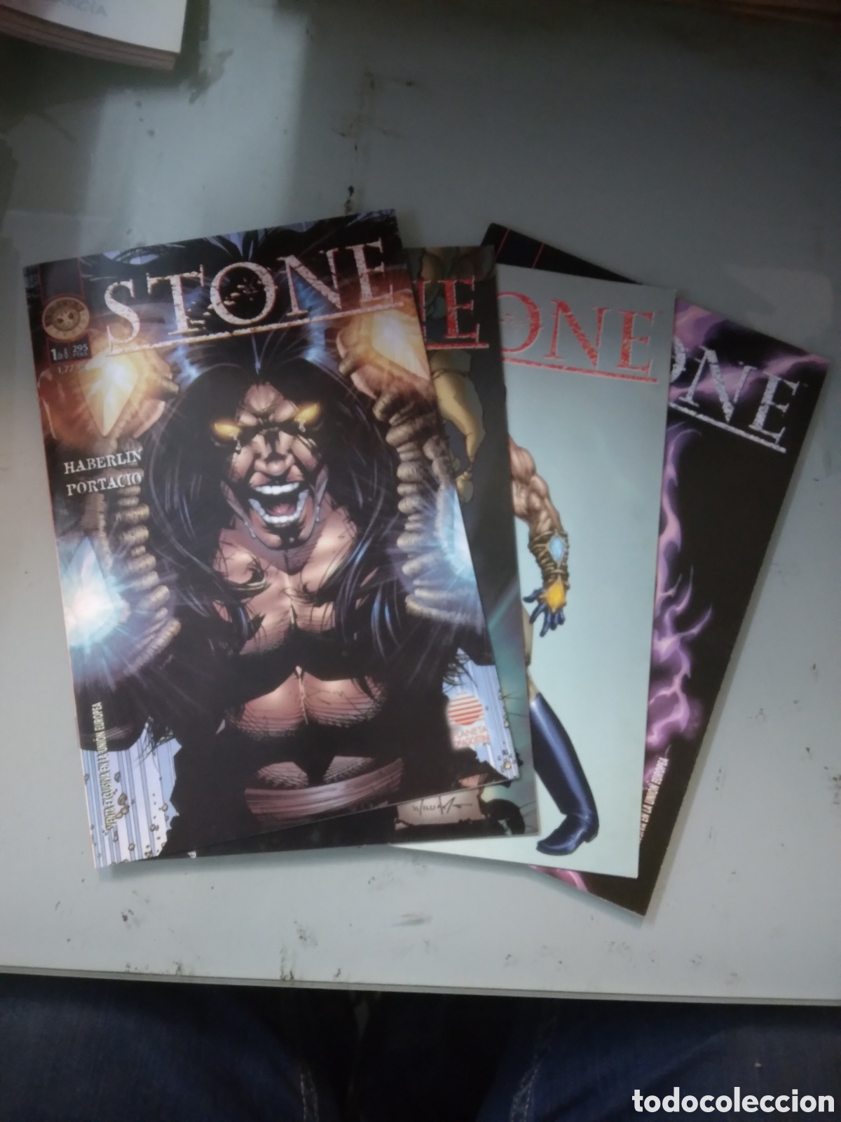 C&oacute;mics: Agostini, Stone, el despertar, 1 al 4, Grapa 1D - Foto 1
