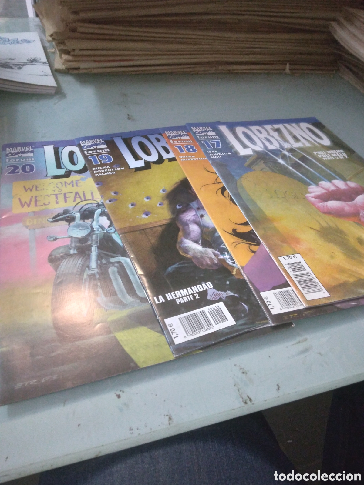 C&oacute;mics: Marvel Comics, Lobezno, 17.18.19. 20, Grapa 1D - Foto 1