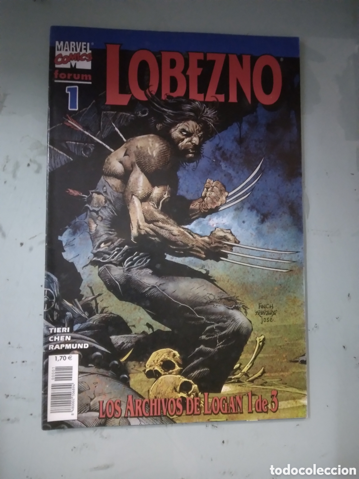 C&oacute;mics: Marvel Comics, Lobezno, 1, Grapa 1D - Foto 1