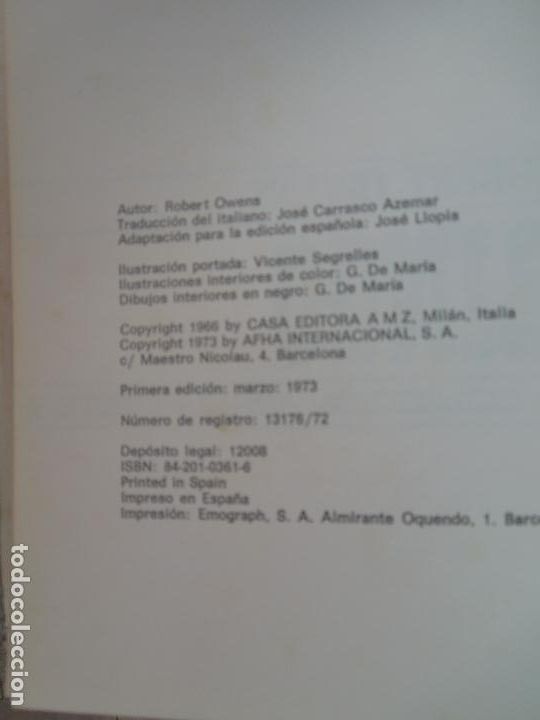 C&oacute;mics: RINGO ROBERT OWENS - COL. AURIGA -OESTE 1&ordf; EDC 1973 - Foto 4