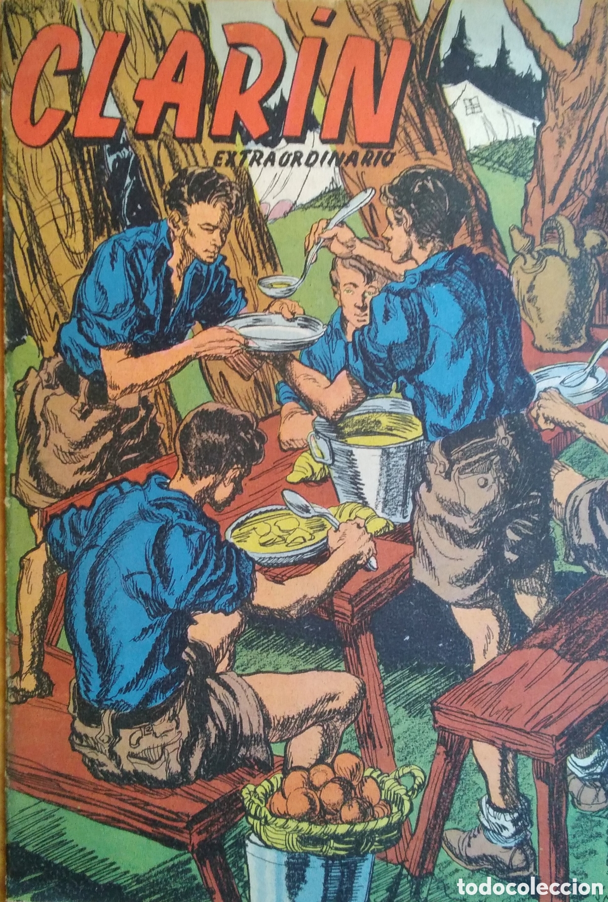 C&oacute;mics: Clar&iacute;n extraordinario suplemento de juventud n&uacute;mero 33 (24-8-1950) legi&oacute;n de flechas