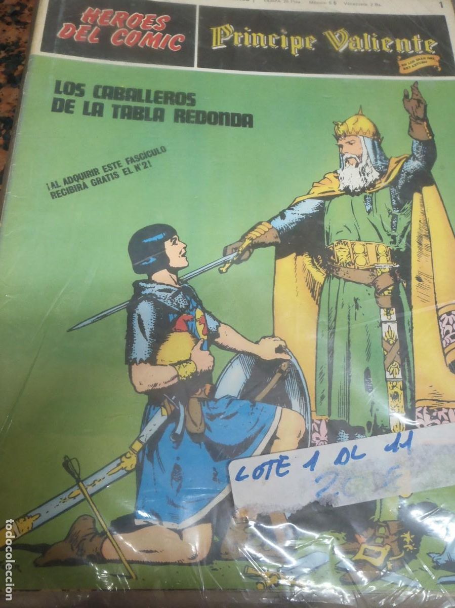 C&oacute;mics: PRINCIPE VALIENTE - LOTE DEL 1 AL 11 - BURU LAND - Foto 1