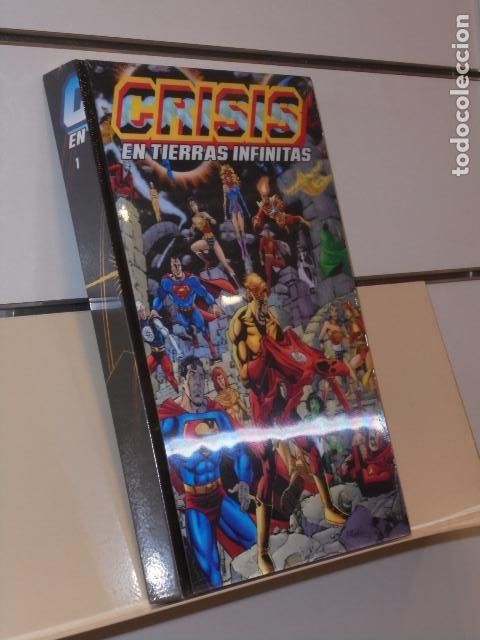 C&oacute;mics: CRISIS EN TIERRAS INFINITAS XP VOLUMEN 1 DE 5 TOMO TAPA DURA DC COMICS - ECC