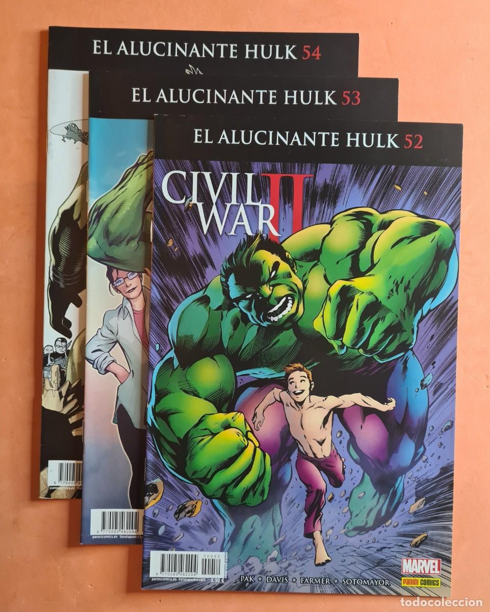 C&oacute;mics: Alucinante hulk ( civil war II ) - 52 53 54 - Foto 1