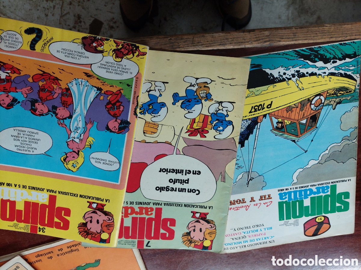C&oacute;mics: Son 3 Spirou Ardilla. - Foto 2
