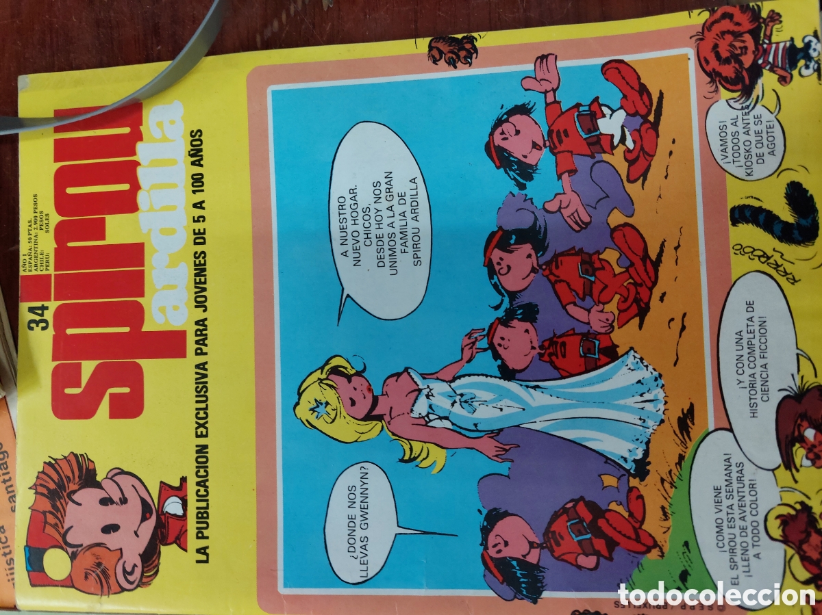 C&oacute;mics: Son 3 Spirou Ardilla. - Foto 5