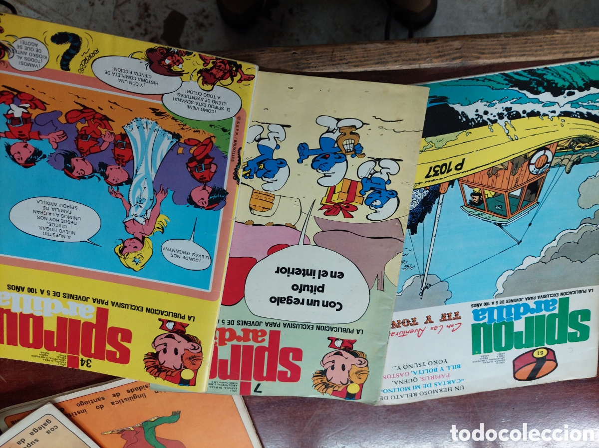 C&oacute;mics: Son 3 Spirou Ardilla. - Foto 1