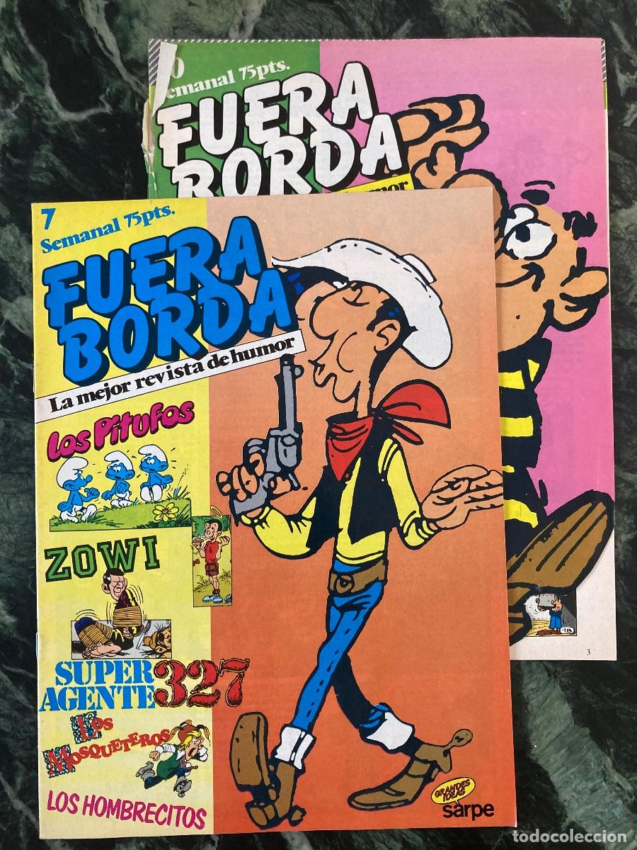 C&oacute;mics: FUERA BORDA REVISTA COMICS SARPE num 7 (y 10) - Foto 1