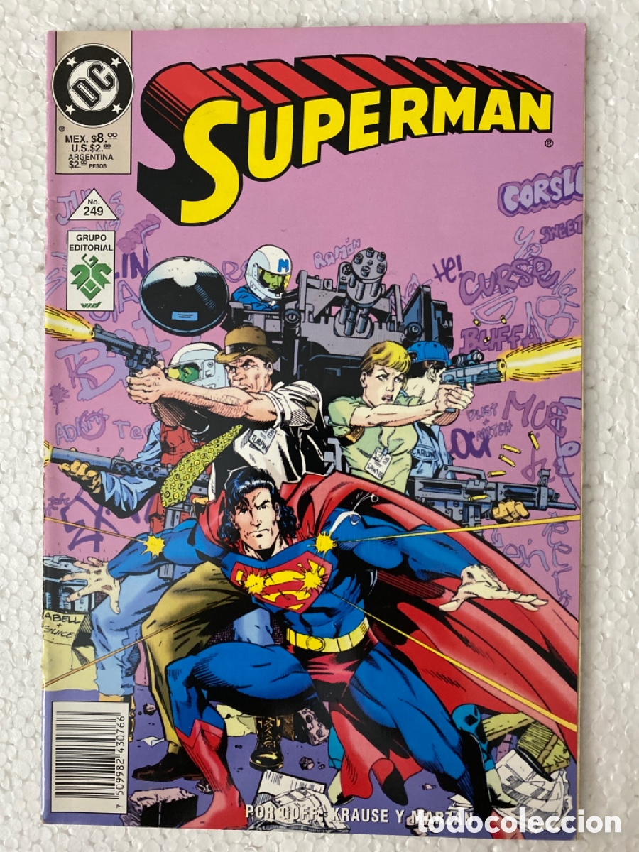 C&oacute;mics: SUPERMAN #249 - EDITORIAL VID - Foto 1
