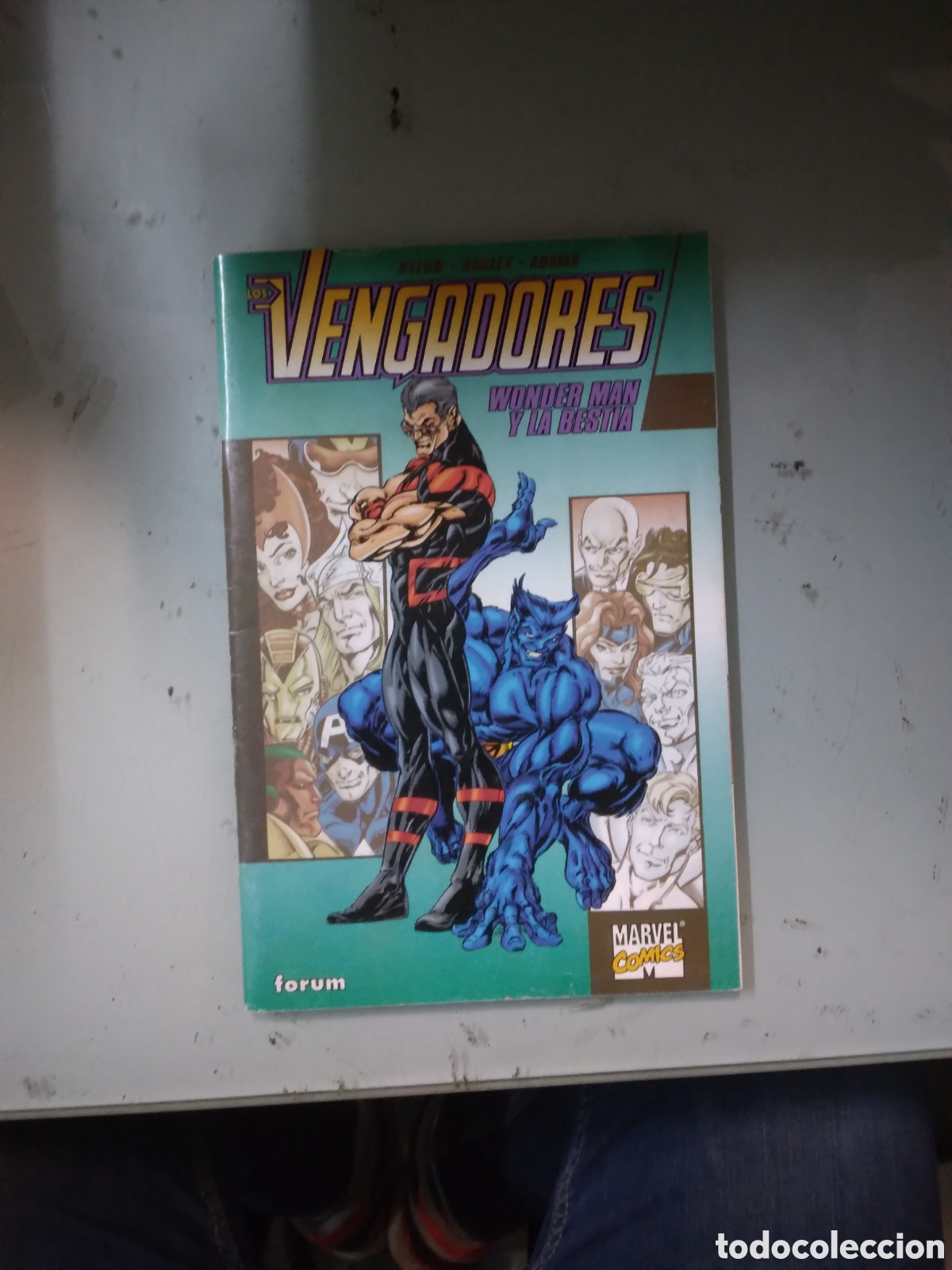 C&oacute;mics: Marvel Comics, Los vengadores, Stern, Bagley,Adams, Grapa 1E - Foto 1