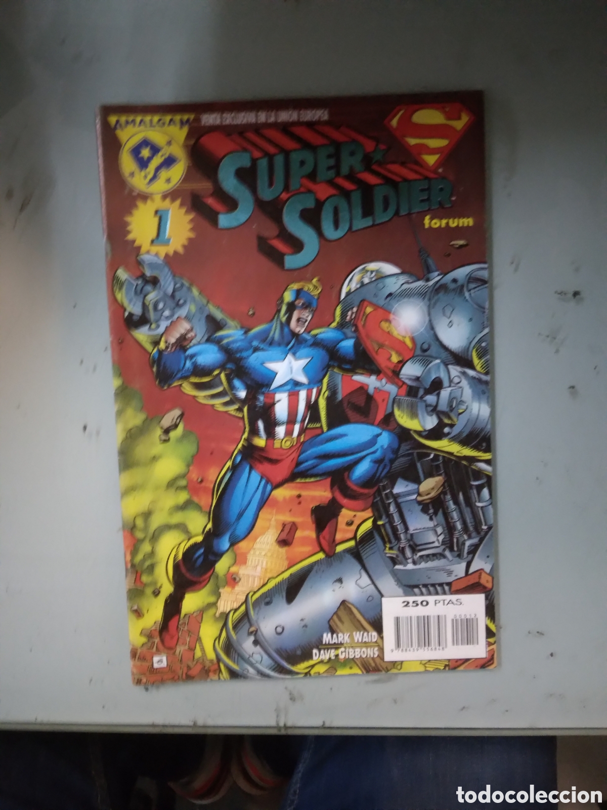 C&oacute;mics: Amalgan Comics, Forum, Grapa 1F , Super soldier - Foto 1