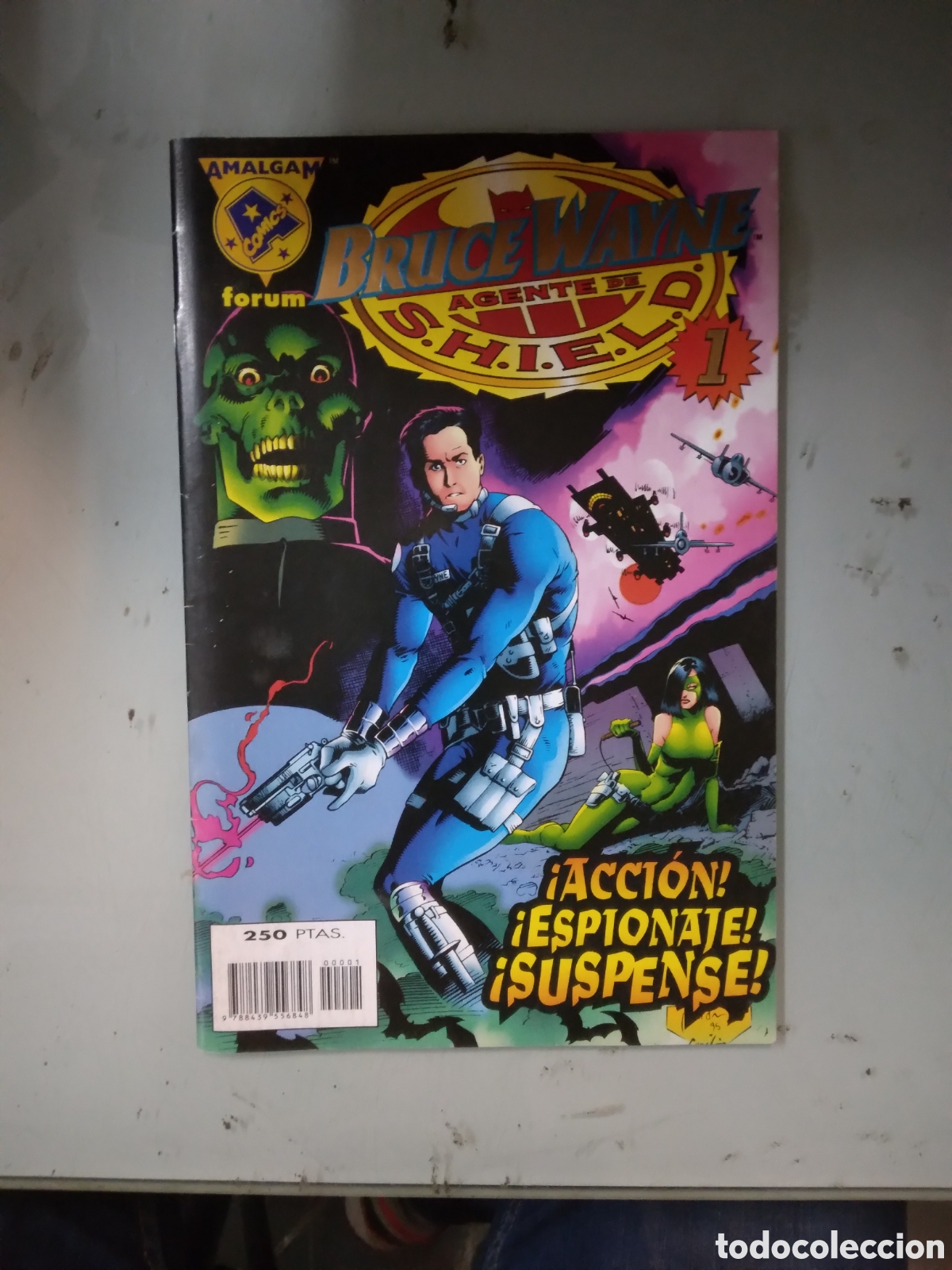 C&oacute;mics: Amalgan Comics, Forum, Grapa 1F , Agente SHIELD - Foto 1