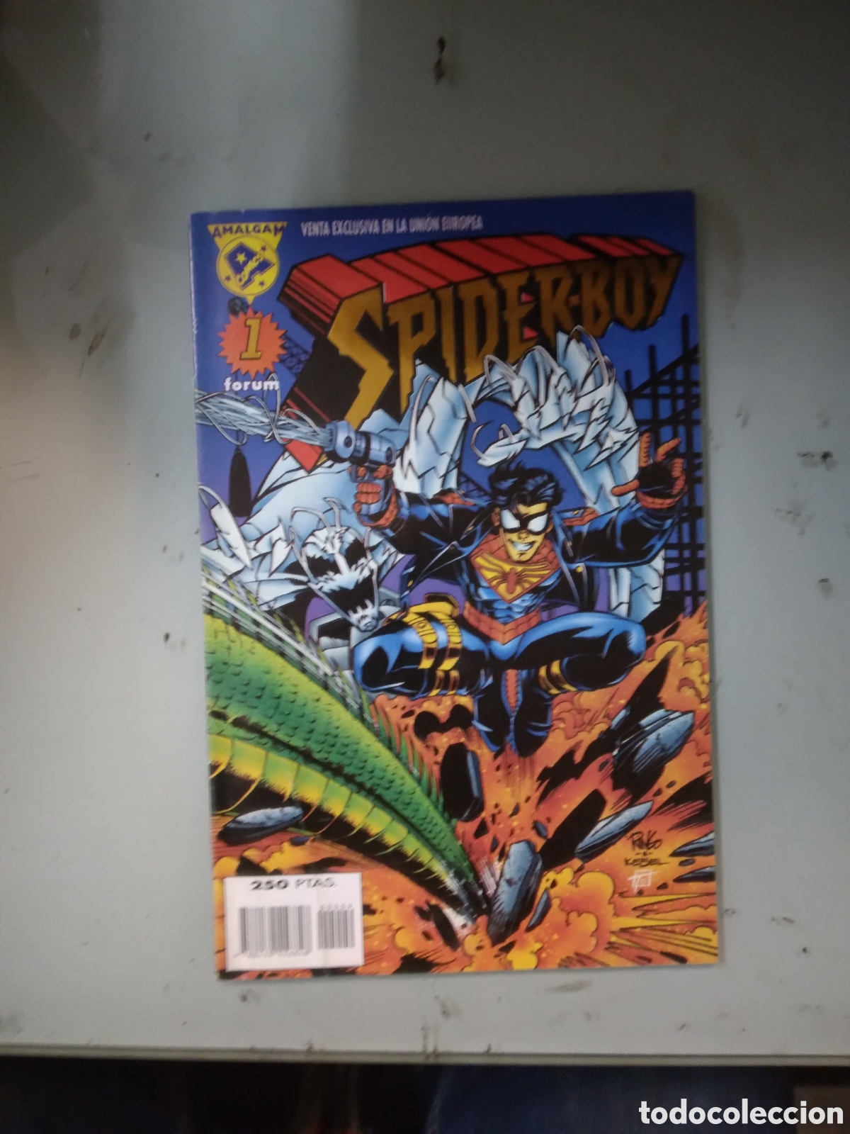 C&oacute;mics: Amalgan Comics, Forum, Grapa 1F, Spider Boy - Foto 1
