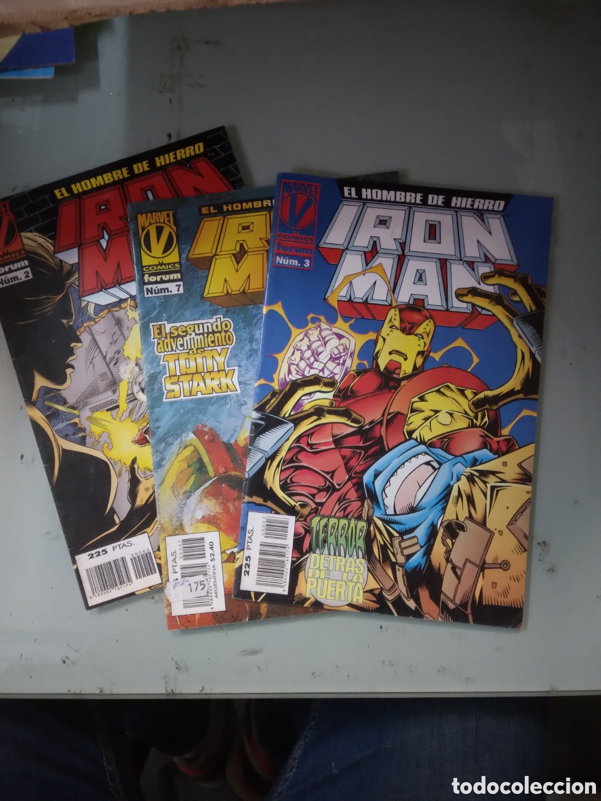 C&oacute;mics: Marvel Comics, El hombre de hierro, Iron Man, 2.3. y 7, Grapa 1F - Foto 1