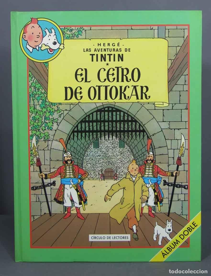C&oacute;mics: EL CETRO DE OTTOKAR. TINTIN. 1993. CIRCULO DE LECTORES - Foto 1