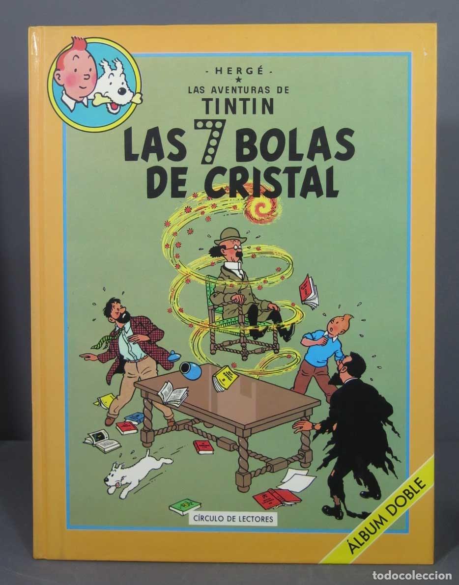 C&oacute;mics: LAS 7 BOLAS DE CRISTAL. TINTIN. CIRCULO DE LECTORES - Foto 1