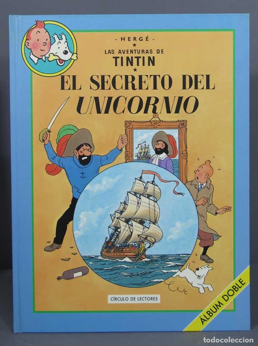 C&oacute;mics: EL SECRETO DEL UNICORNIO. TINTIN. CIRCULO DE LECTORES - Foto 1