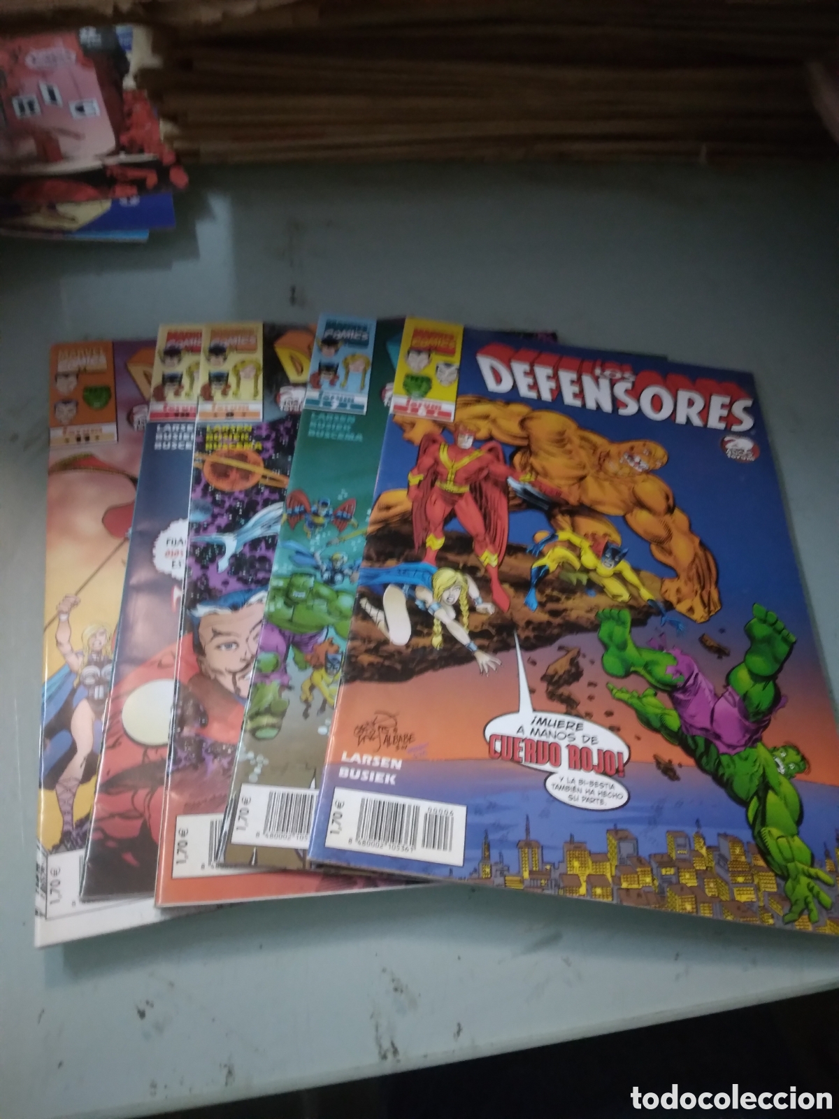 C&oacute;mics: Marvel Comics, Forum, Los defensores, 6 al 12, Grapa 1F - Foto 1