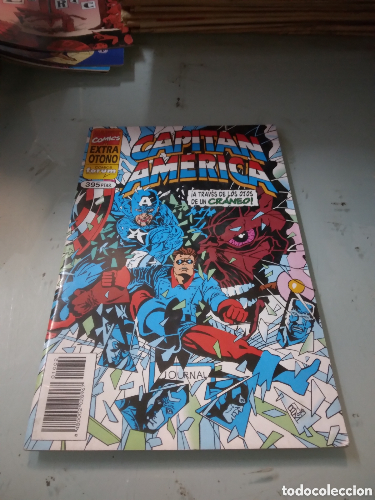 C&oacute;mics: Marvel Comics Forum, Capit&aacute;n Am&eacute;rica, Extra oto&ntilde;o, Grapa 1F - Foto 1