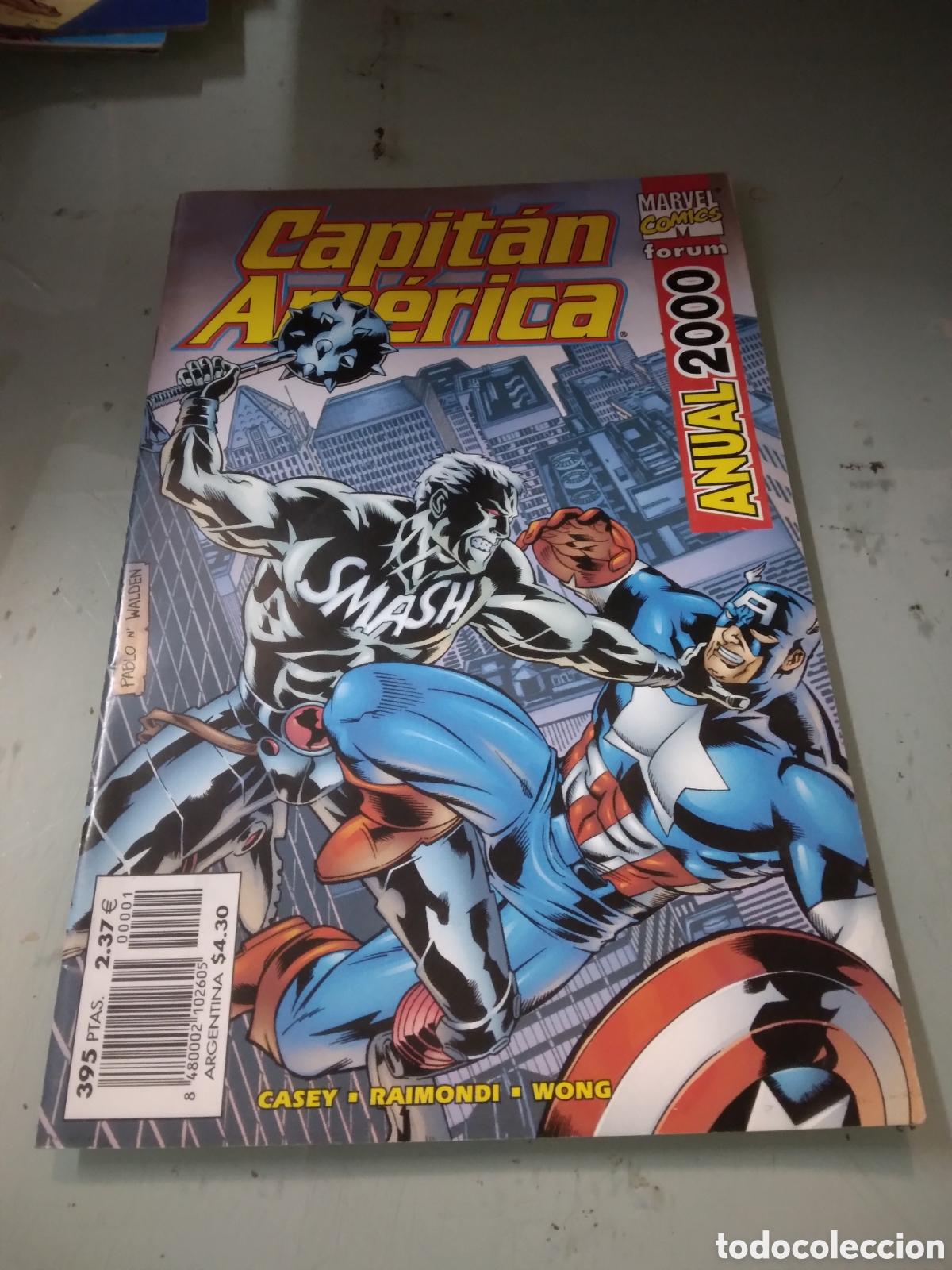 C&oacute;mics: Marvel Comics Forum, Anual 2000, Casey,Raimondi Grapa 1F - Foto 1