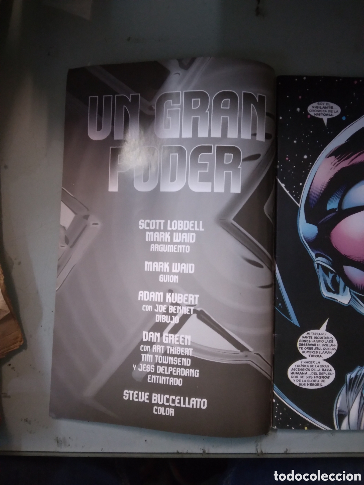 C&oacute;mics: Marvel Comics Forum, Un gran poder, Scott Lobdell, Mark Waid, Grapa 1F - Foto 2