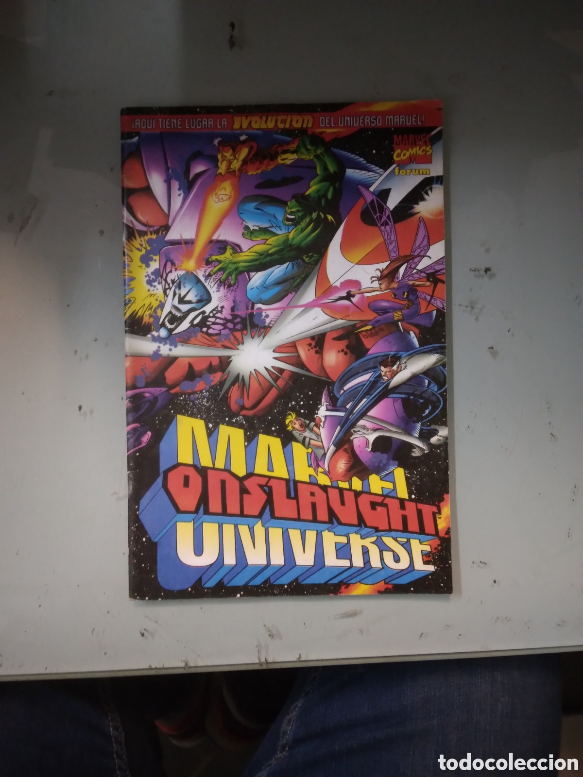C&oacute;mics: Marvel Comics Forum, Un gran poder, Scott Lobdell, Mark Waid, Grapa 1F - Foto 1