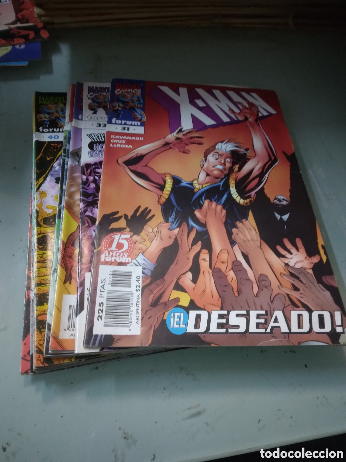 C&oacute;mics: Marvel Comics Forum, X Man, Kavanagh, 31 al 49, Grapa 1 F - Foto 1