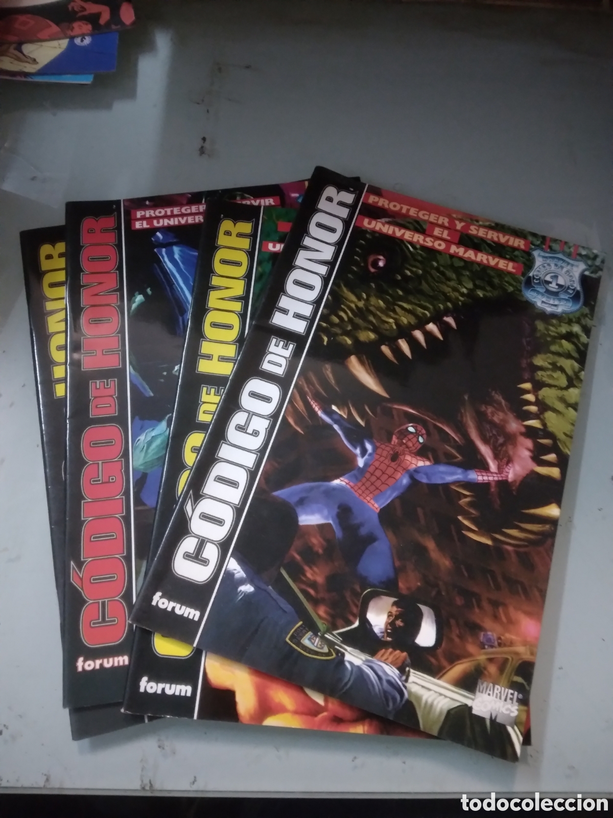 C&oacute;mics: Marvel Comics Forum, Codigo de honor, 1 al 4, Grapa 1F - Foto 1