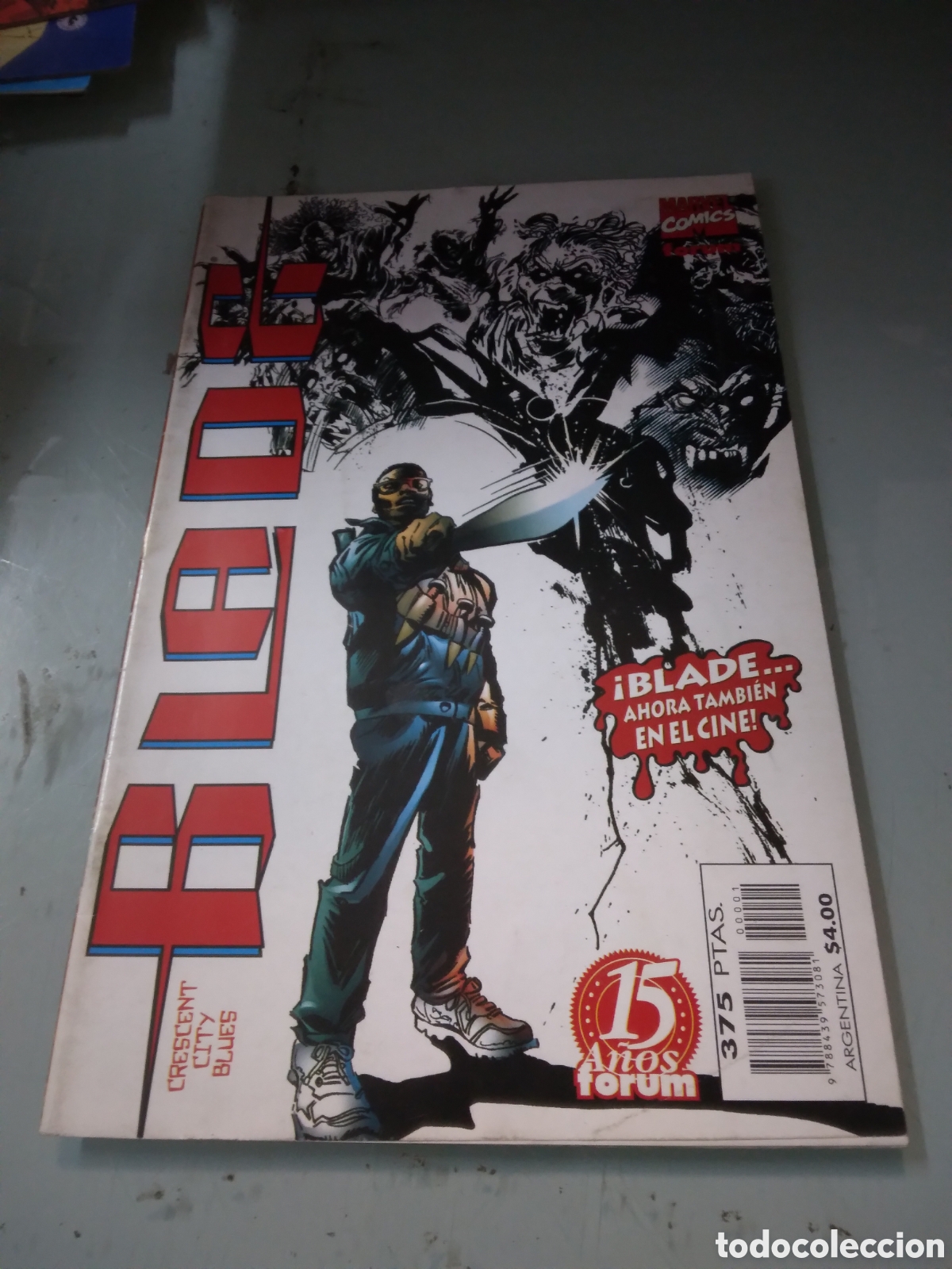 C&oacute;mics: MARVEL COMICS FORUM, Blade Crescent City Blues, Grapa 1F - Foto 1