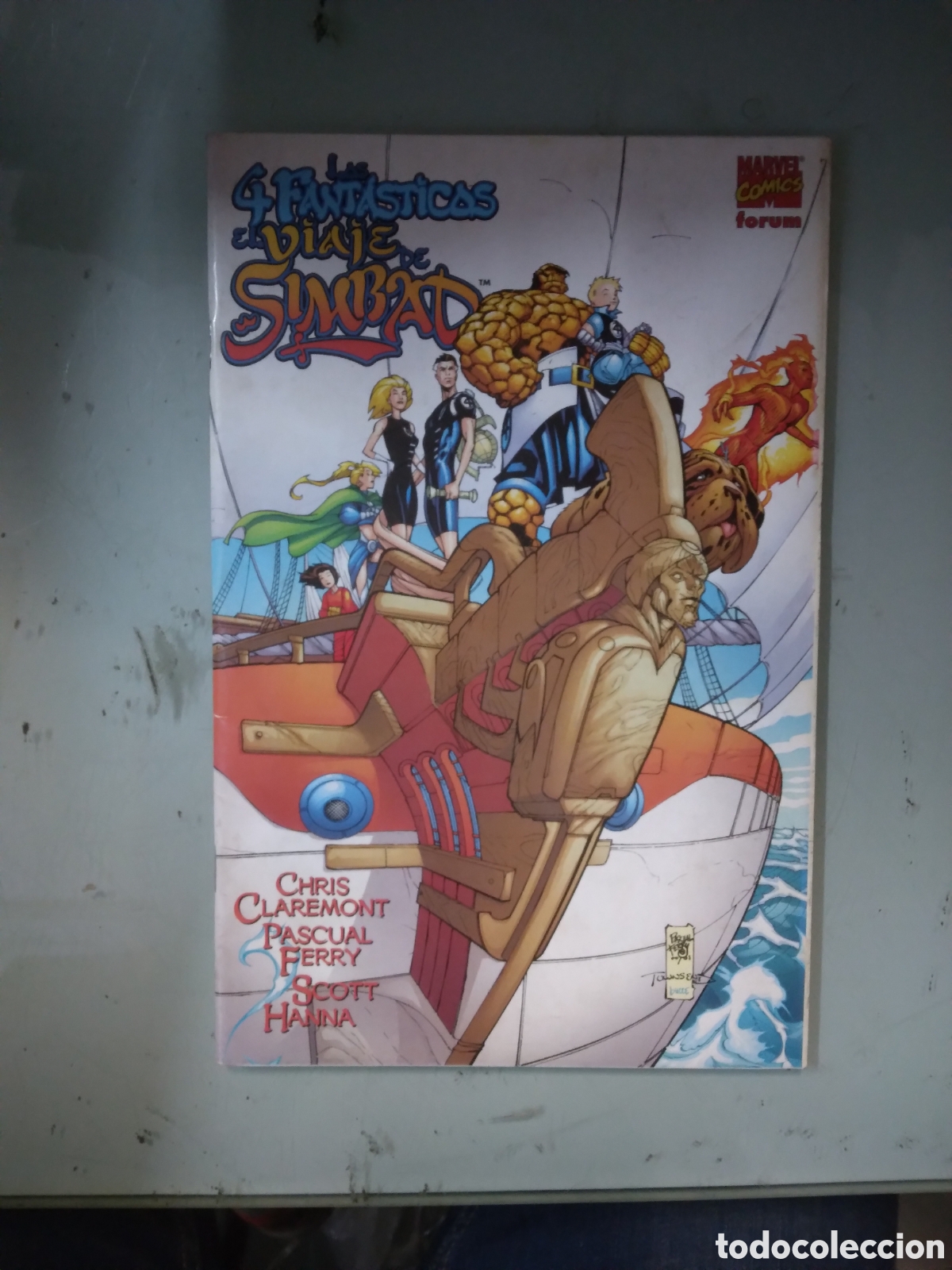 C&oacute;mics: Marvel Comics Forum, Los 4 fant&aacute;sticos el viaje de Simbad, Grapa 1F - Foto 1