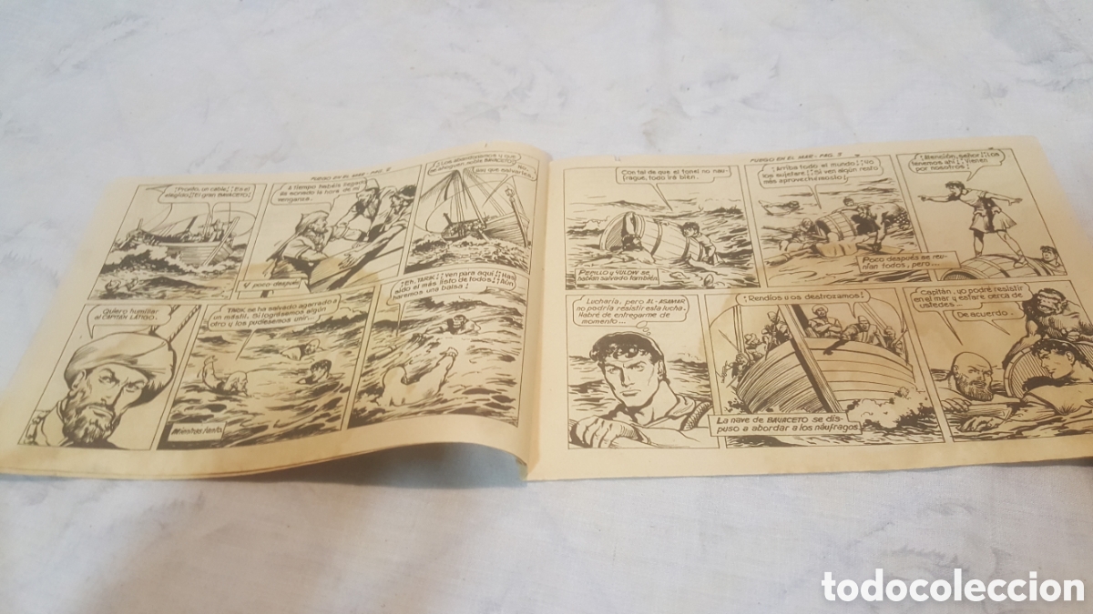 C&oacute;mics: EL CAPIT&Aacute;N L&Aacute;TIGO N&deg;20. FUEGO EN EL MAR - Foto 3