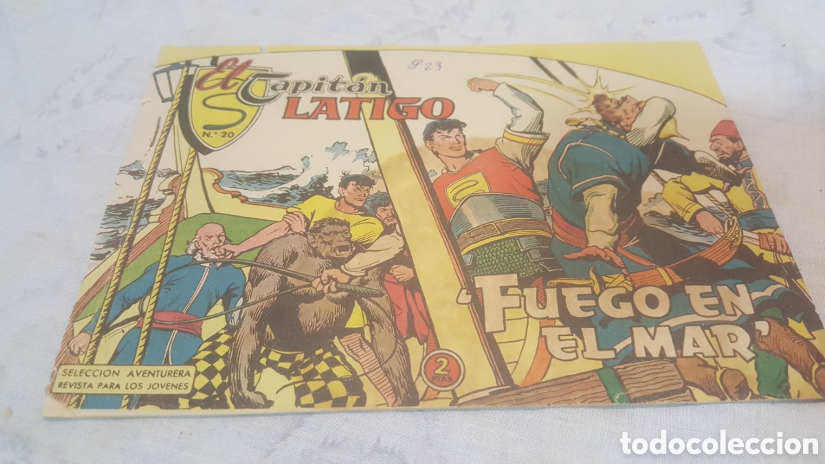 C&oacute;mics: EL CAPIT&Aacute;N L&Aacute;TIGO N&deg;20. FUEGO EN EL MAR - Foto 1