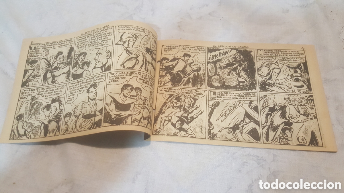 C&oacute;mics: MARCOS N&deg;63. EL RESCATE DE LAURA. ED. MAGA - Foto 3