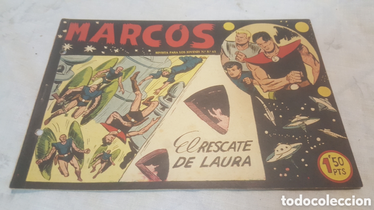 C&oacute;mics: MARCOS N&deg;63. EL RESCATE DE LAURA. ED. MAGA - Foto 1
